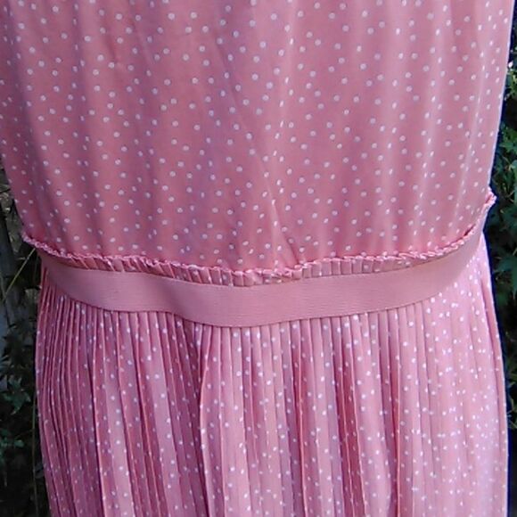 L C Lauren Conrad Pleated Polka Dotslined skirt, - Picture 10 of 14